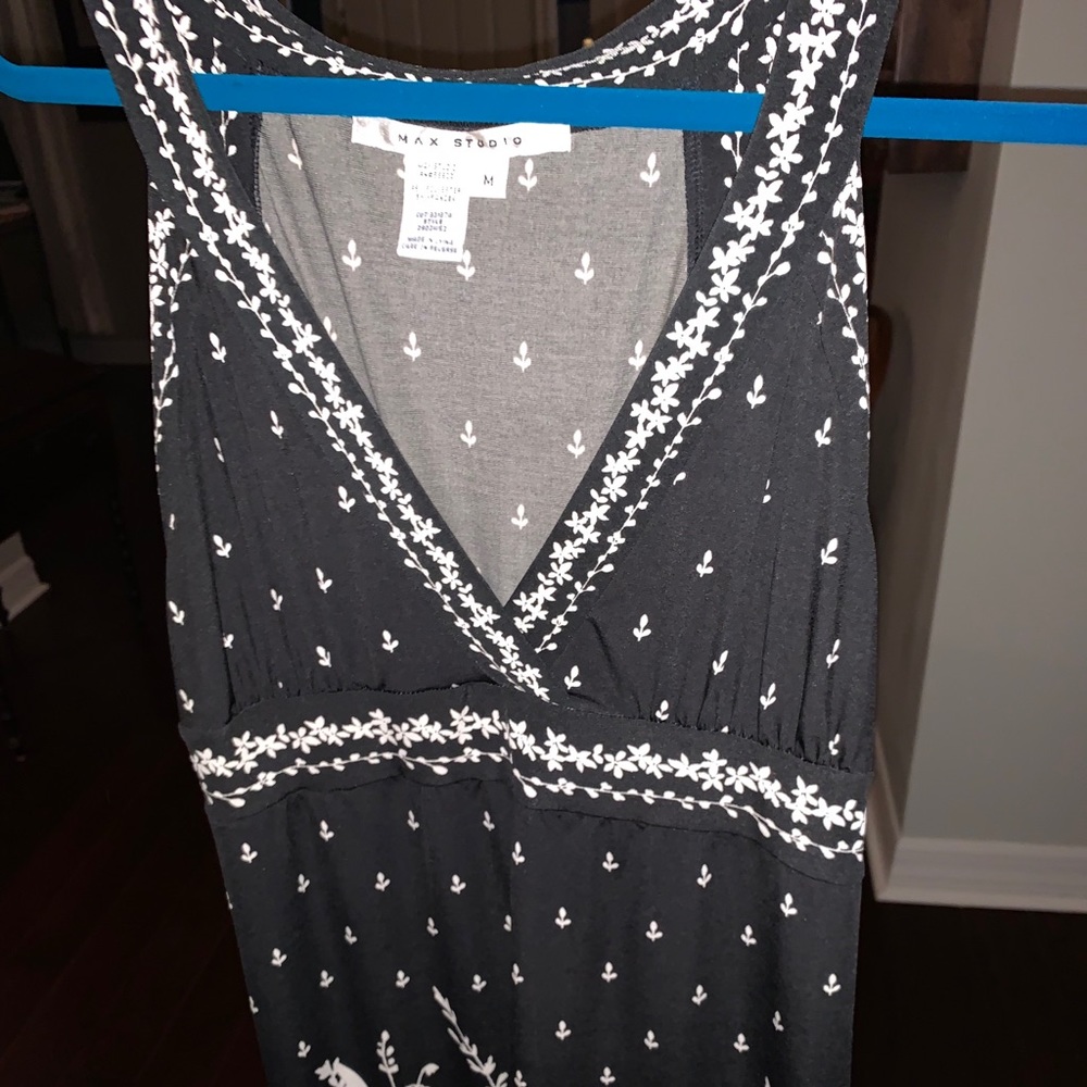 Max Studio Black & White Dress